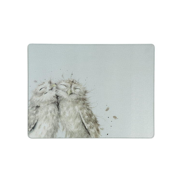 Pimpernel Wrendale Owl Glass Cutting Board & Reviews Wayfair.co.uk